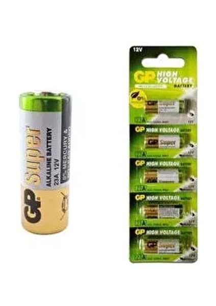 23A Alkalin Kumanda Pili 12 Volt 55 mAh Uzun Ömürlü Tek Kullanımlık Pil fiyatları