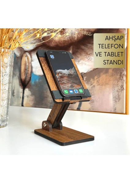 VİGOWOOD Eğim ve Yükseklik Ayarlanabilir Telefon Standı ATS01C