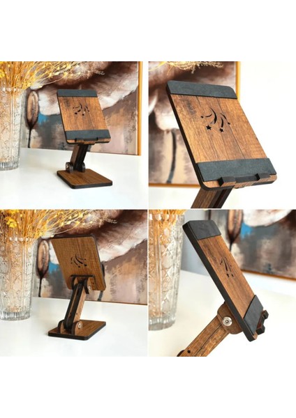 VİGOWOOD Eğim ve Yükseklik Ayarlanabilir Telefon Standı ATS01C modelleri