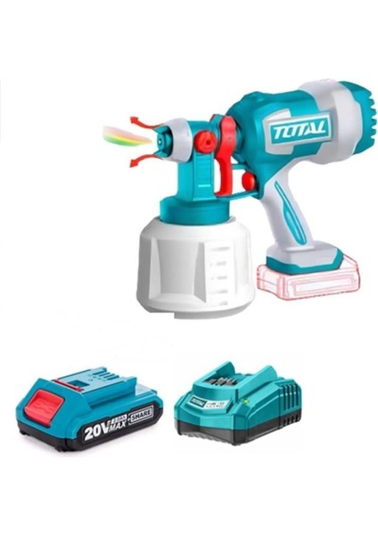 TSGLI20042E Lı-Ion Akülü Boya Tabancası 20V 2.0 Ah Nms Hırdavat fiyatları