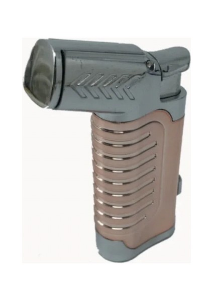 Pipo Metal Çift Yanan Çakmak