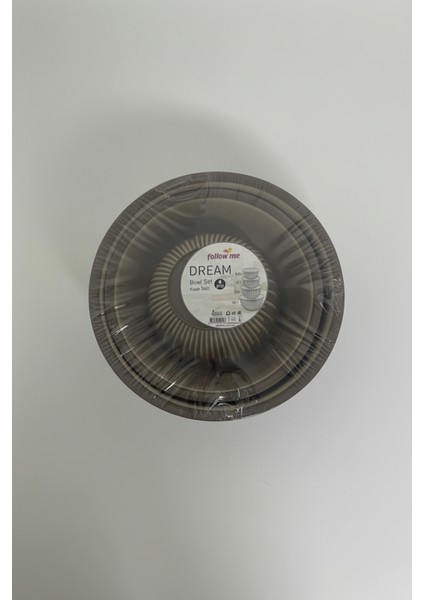 Dream Kase 4'lü Set (Kahverengi-Bej)