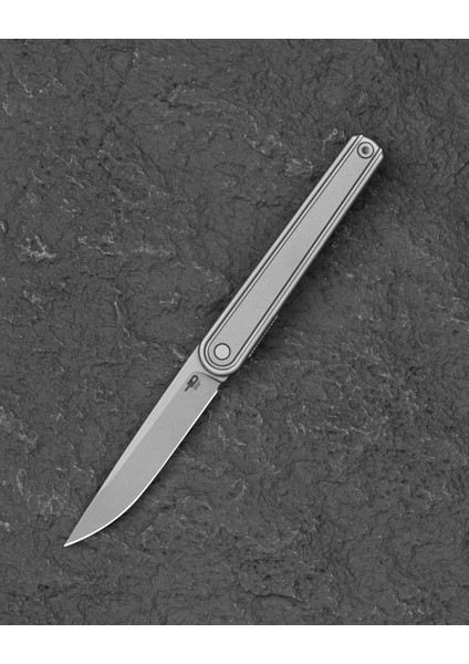 Bestech Ink BT2502A Gümüş Titanyum Sap Magnacut Çelik Çakı