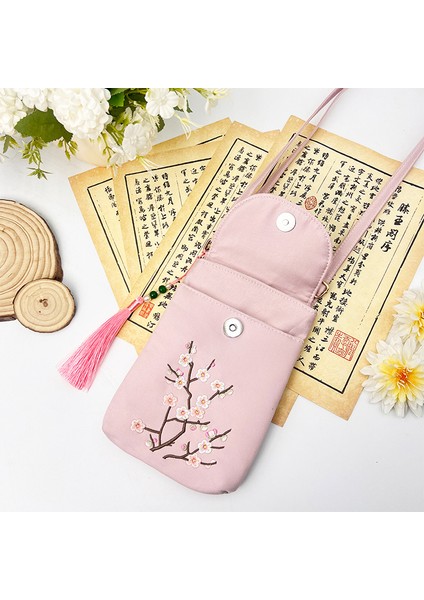 Çin Tarzı Çift Katlı Antik Tarzı Çapraz Gövde Nakış Çanta (Yurt Dışından) fiyatları