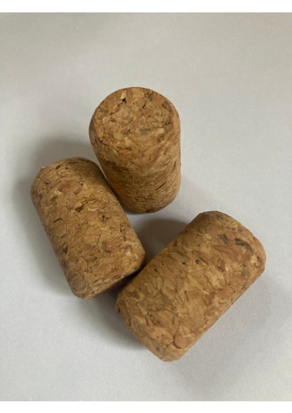 Şişe Mantarı 50 Adet - Doğal Mantar Tıpa - Şarap Şişesi Mantar Tıpası