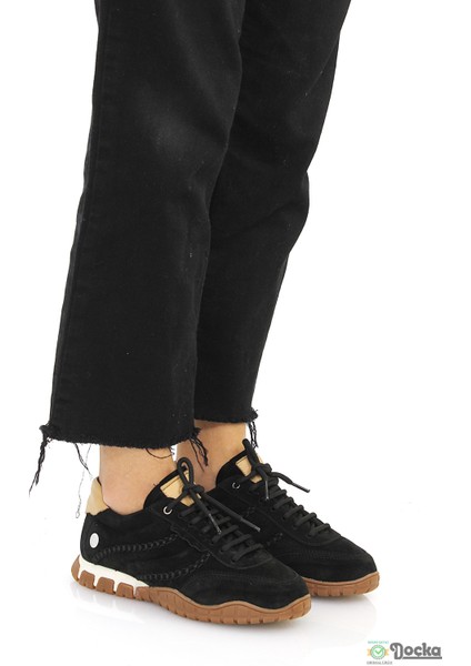 Mammimia Kadın Spor Tarz Ortopedik Hakiki Deri Düz Taban Mevsimlik Günlük Ayakkabı M26/KA3695