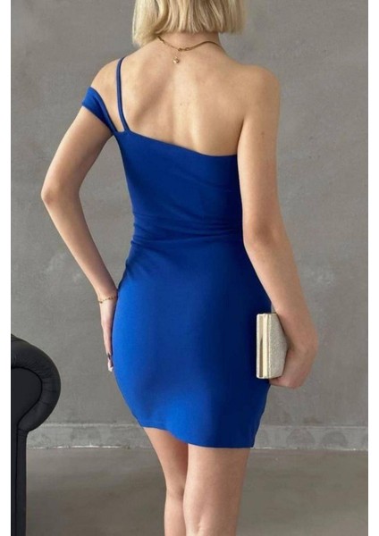 Çapraz Yaka Detaylı Krep Kumaş Elbise 582436 Saks fiyatları