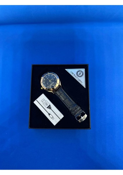 Metal Kol Saati USB Şarjlı Çakmak Hem Saat Hem Çakmak fırsatları