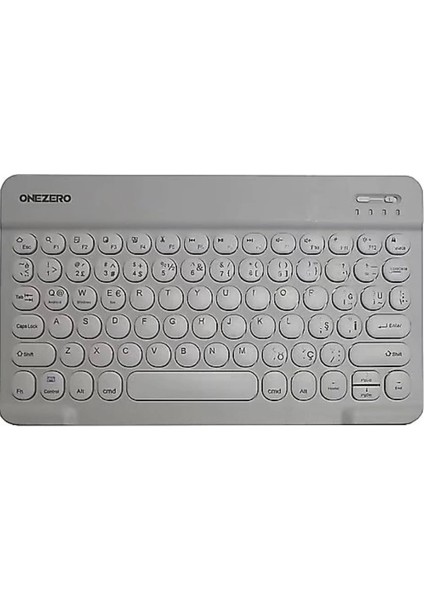 ZR455 Beyaz Bluethooth Klavye