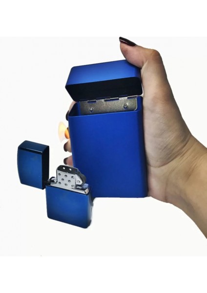 Metal Slim Kısa Kutusu Çakmak Set fiyatları