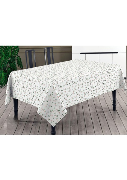 Dertsiz Canlı Renkli Masaörtüsü Dijital Baskı Leke Tutmaz Masa Örtüsü