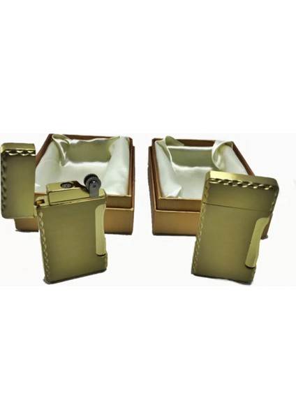 Metal Hem Alevli Hem Turbo Çakmak