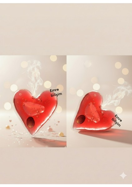 Sihirli Isıtıcı Jel Cep Soba Isıtıcı Kalp Şekilli El Cep Isıtma 1 ADET indirimleri