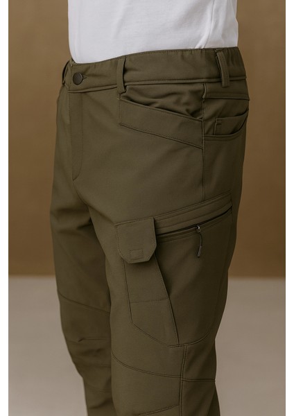 Softshell Unisex İçi Polarlı Taktik Outdoor Pantolon – Su ve Rüzgar Geçirmez, Likralı, 6 Cep fiyatları