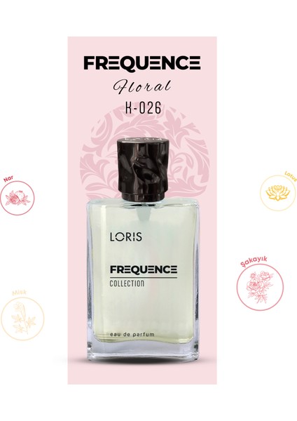 K-026 Frequence Kadın Parfümü 50 ml indirimleri
