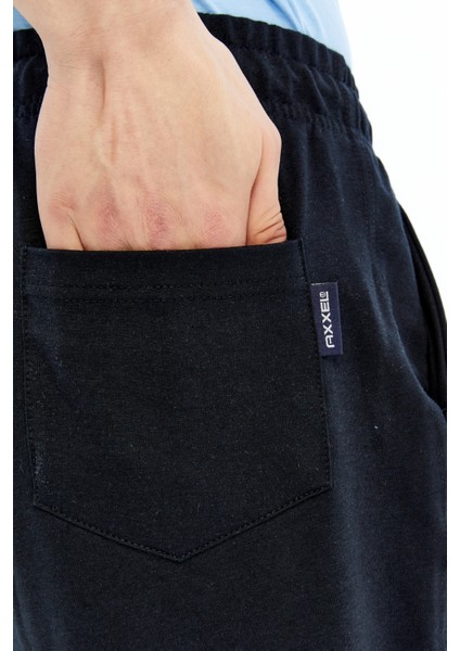 Erkek Lacivert Cepli Düz Paça Arka Cepli Eşofman ALT-P490 fırsatları