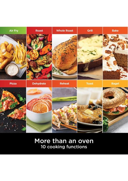 Foodi DT200EU 10-In-1 Multifonksiyonel Fırın | 10 Pişirme Fonksiyonu, Air Fryer, Izgara, Fırın, Pişir & Kızart – 2400W, Paslanmaz Çelik fırsatları