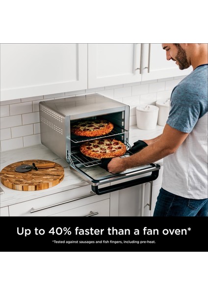 Foodi DT200EU 10-In-1 Multifonksiyonel Fırın | 10 Pişirme Fonksiyonu, Air Fryer, Izgara, Fırın, Pişir & Kızart – 2400W, Paslanmaz Çelik indirimleri