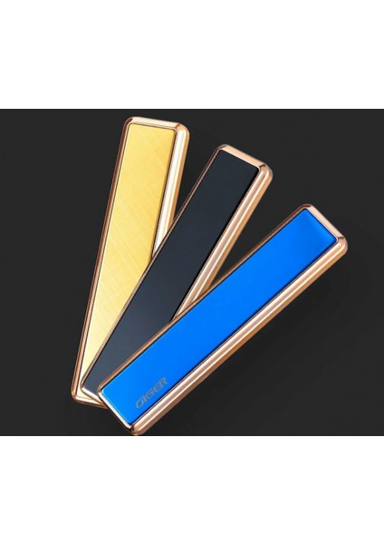 Kişiye Özel Isimli Siyah Şarjlı Usb'li Dokunmatik Siyah Elektronik Çakmak