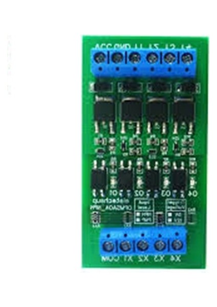 Dijital input Modülü , Giriş/çıkış Modülü (DCS-DAQ-DIO4X12) – 4 Kanal, 5-30VDC Giriş, 12VDC Çıkış