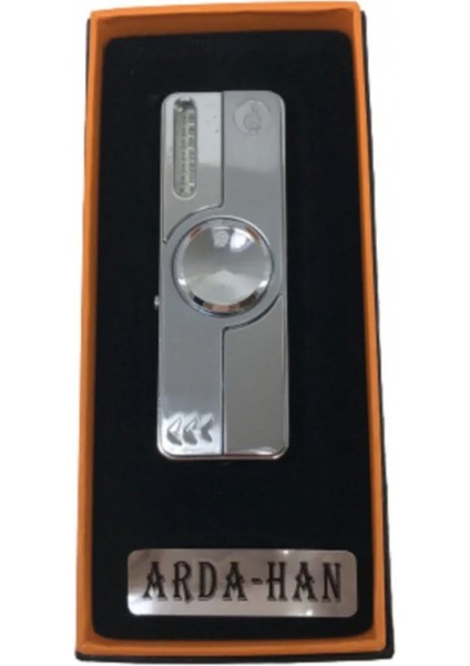 Metal Stres Çarklı Şarjlı Çakmak