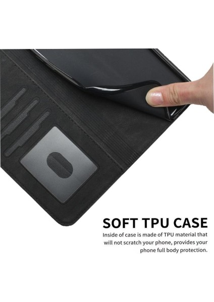 Samsung Galaxy S20 Ultra Kart Tutucu Yuvaları Bilek Kayışı Tpu Iç Koruyucu Stand Pu Deri Folyo Kapaklı Cüzdan Telefon Kılıfı (Yurt Dışından) modelleri