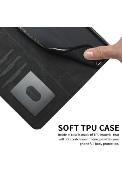 Google Pixel 10 Kart Tutucu Yuvaları Bilek Kayışı Tpu Iç Koruyucu Stand Pu Deri Folyo Kapaklı Cüzdan Telefon Kılıfı (Yurt Dışından) modelleri