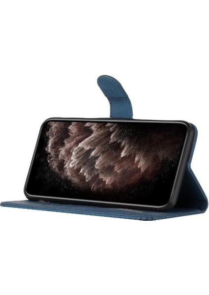 Xiaomi Redmi 9A Kart Tutucu Yuvaları Bilek Kayışı Tpu Iç Koruyucu Stand Pu Deri Folyo Kapaklı Cüzdan Telefon Kılıfı (Yurt Dışından) modelleri