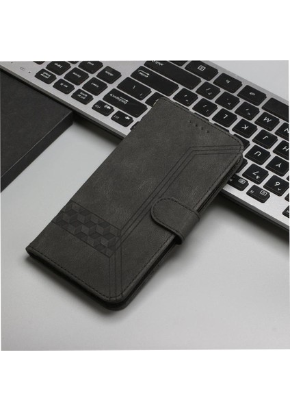 iPhone 16 Kart Tutucu Yuvaları Bilek Kayışı Tpu Iç Koruyucu Stand Pu Deri Folyo Kapaklı Cüzdan Telefon Kılıfı (Yurt Dışından) fırsatları