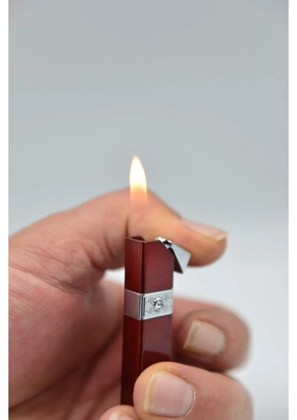 Manyotolu Taş Işlemeli Gazlı Çakmak modelleri