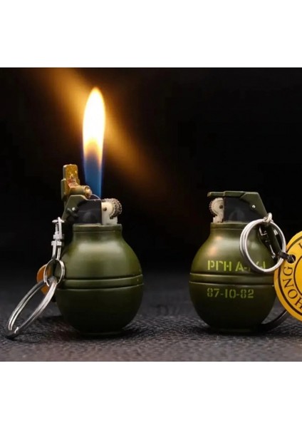 Küçük Boy El Bombası Çakmak Gazlı