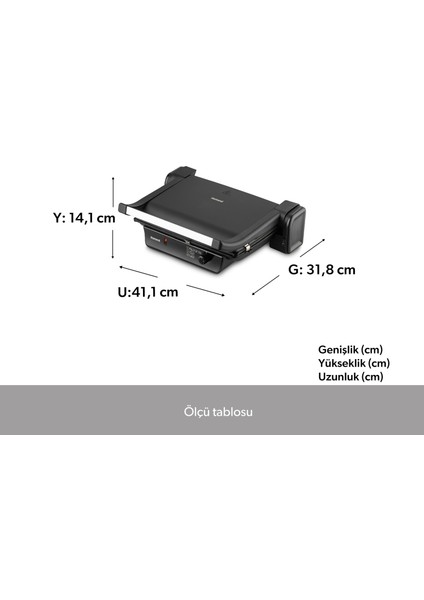 Toastbuster 1334H Tost Makinesi Mat Siyah fiyatları