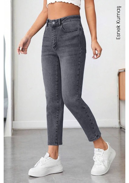 Kadın Yüksek Bel Soho Boyfriend Jean C599