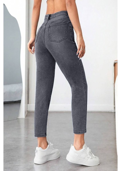 Kadın Yüksek Bel Soho Boyfriend Jean C599