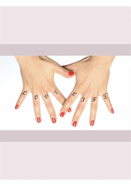 Alfabe Şerit Harfler Hint Kınası ile Geçici Dövme Yapma Seti fiyatları