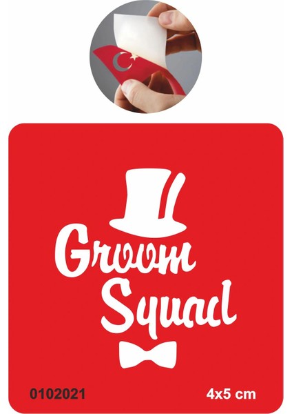 Damat Takımı Tattoo Geçici Dövme Şablonları Kına Kalıpları