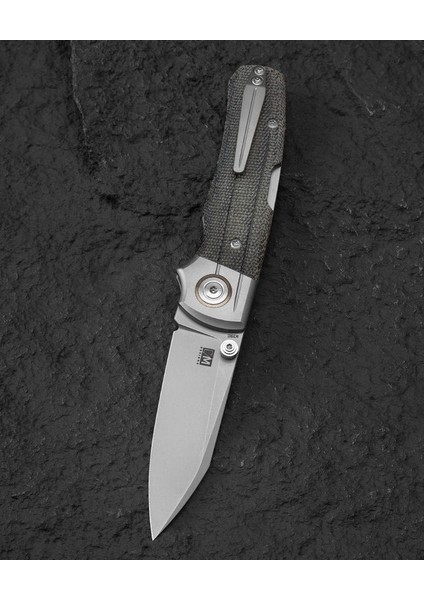 Bestech Tonıc BT2204A Titanyum+Siyah Kanvas Micarta Kaplama Sap M390 Çelik Çakı fiyatları