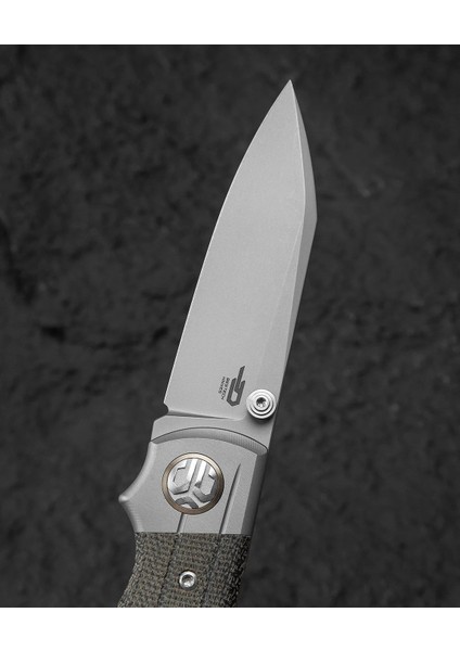 Bestech Tonıc BT2204A Titanyum+Siyah Kanvas Micarta Kaplama Sap M390 Çelik Çakı fırsatları