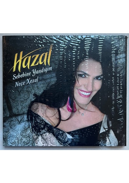 Hazal Sebebine Yandığım Nece Xezal CD (Jelatininde Sıfır Orijinal Dönem Baskı Kürtçe Cd)