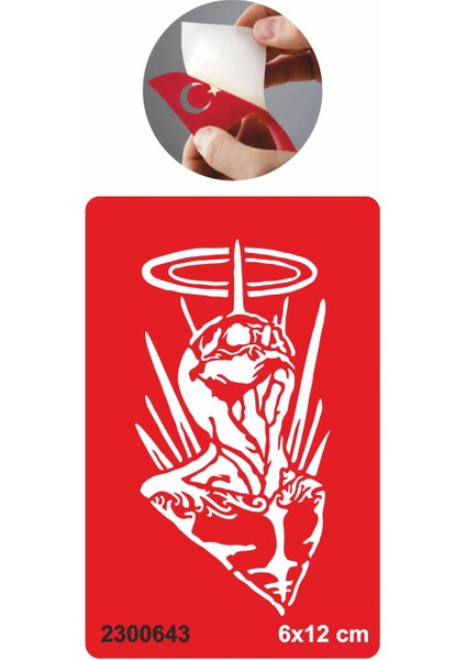 Uçan Adam Tattoo Geçici Dövme Şablonları Kına Kalıpları