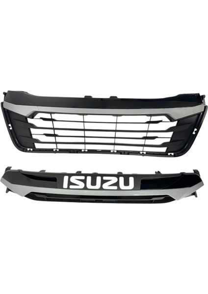 Isuzu Panjur D-Max 22-24 Ön (Siyah/gri)