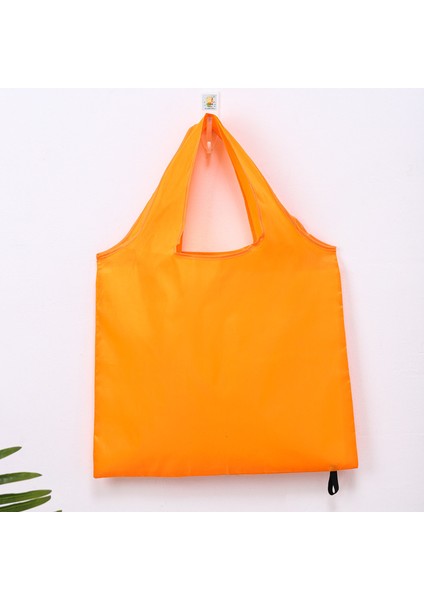 Büyük Kapasiteli Süpermarket Alışveriş Çantası Polyester Depolama Çantası Taşınabilir Katlanır El Alışveriş Çantası (Yurt Dışından)