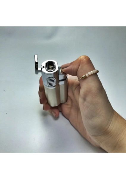 Metal Çift Yanan Turbo Çakmak modelleri