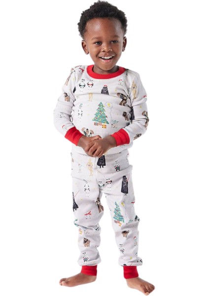 Yılbaşı Temalı Star Wars Erkek Çocuk Pijama Takımı
