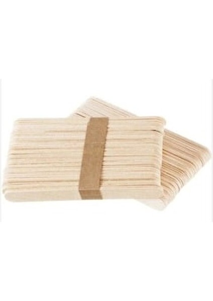 Ahşap Dondurma Çubuğu Büyük Renksiz 50 Adet 150mm Uzunluk 18mm Genişlik fiyatları