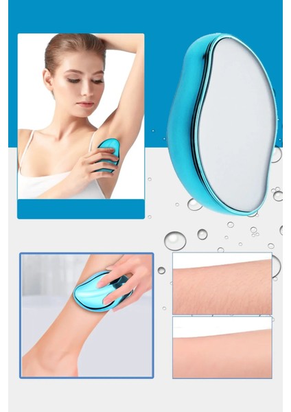 2li Set Kristal Tüy Silgisi + Face Yaylı Epilatör Kadın Yüz & Vücut Tüy Alma - Epıfce fırsatları