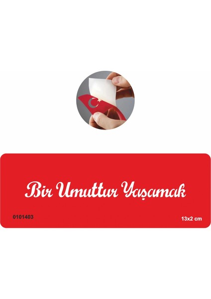 Bir Umuttur Yaşamak El Yazısı Tattoo Geçici Dövme Şablonları Kına Kalıpları