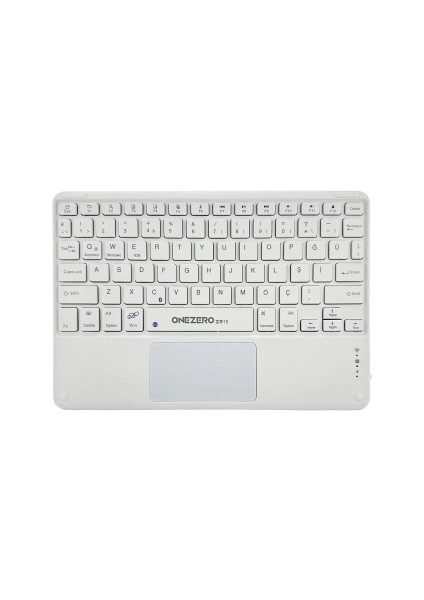 R15K Beyaz Bluetooth Touchoad Klavye