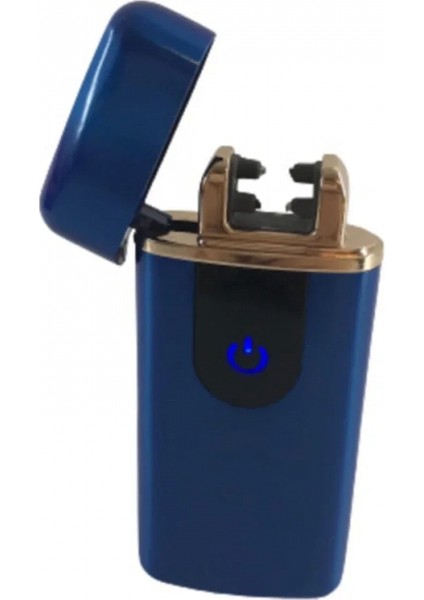 Elektronik Alevsiz Çakmak USB Şarjlı Dokunmatik LED Ekran