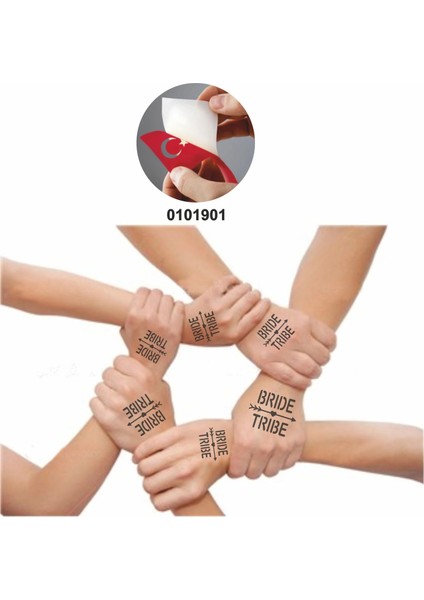 Gelin Kabilesi Yazısı Tattoo Geçici Dövme Şablonları Kına Kalıpları fiyatları